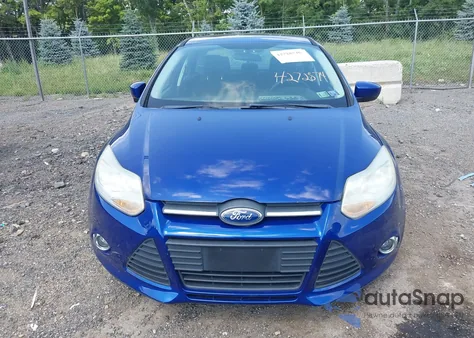 2012 Ford Focus Se from USA, damaged, VIN 1FAHP3F25CL229050